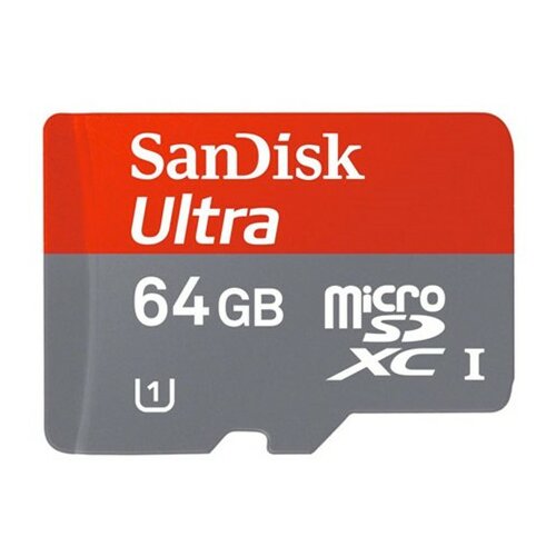 Sandisk Ultra microSD 64GB UHS-I Android - SDSDQUA-064G memorijska kartica Slike