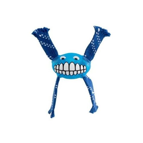 Rogz flossy grinz igračka za pse, m, 21cm, plava Cene