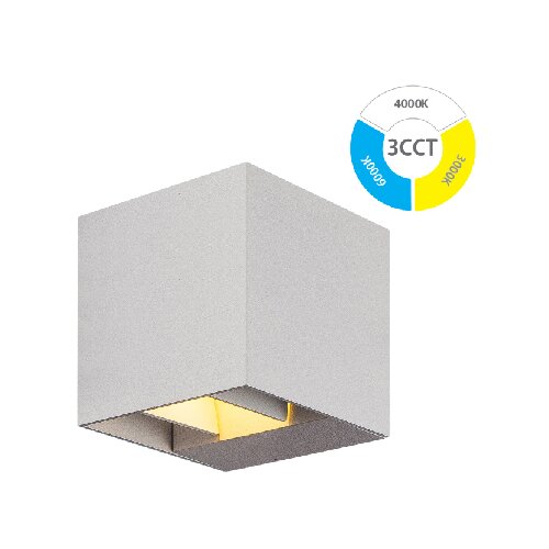  SVJETILJKA ZIDNA LED LED90002D 3CCT BIJELA TESLIGHT Cijene