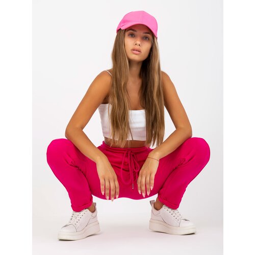 RELEVANCE Sweatpants-RV-DR-7517.22-fuchsia Cene