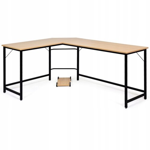 Costway Kotna računalniška miza 168 x 125 x 74 cm, (5000007004) Cene
