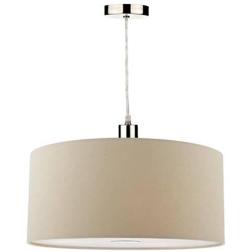  D&amp;auml;r Lighting RON6529 - Luster na sajli RONDA 1xE27/60W/230V crna/bež Slike