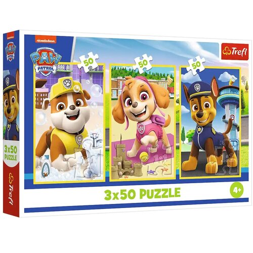 Trefl Psići u ophodnji - Na&scaron;i mali psići 3x50 komada puzzle - Cijene