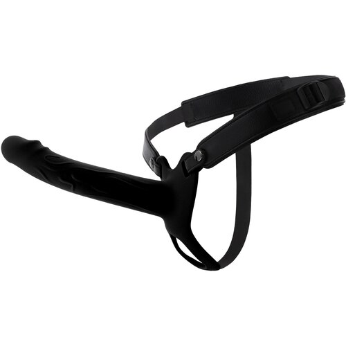 Hidden Desire Inferno Silicone Hollow Penis Strap-On 20cm Black Cene