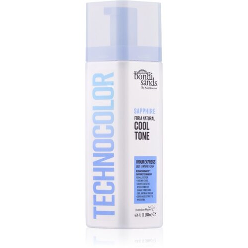 Bondi Sands Technocolor 1 Hour Express Sapphire samoporjavitvena pena odtenek Cool Natural 200 ml Cene