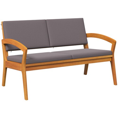 VidaXL 2-delni bistro set z blazinami iz trdega akacijevega lesa, (22015662) Slike
