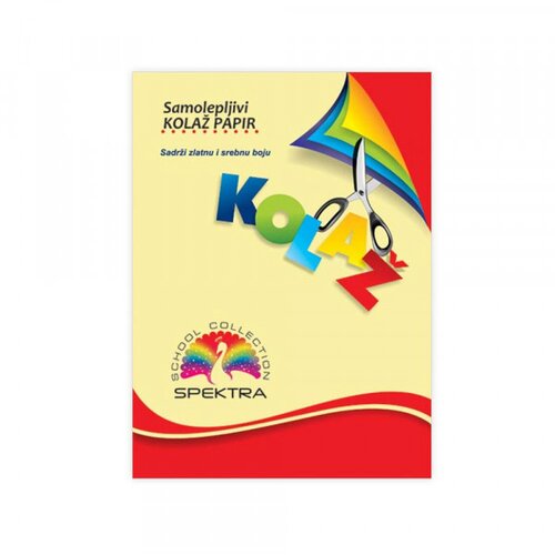 Olimp Sport Kolaž papir B5 10 boja samolepljivi Cene