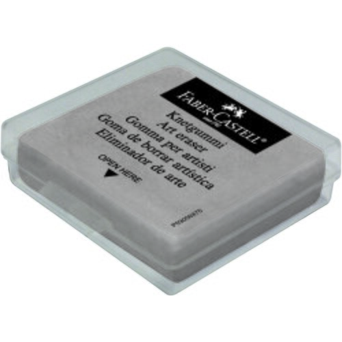 Faber-Castell Gumica za brisanje u plastičnoj kutijici - siva (Faber Castel - gumica) Cene