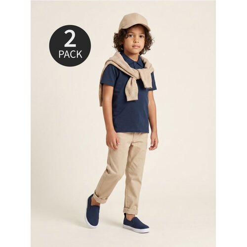 Sinsay Pamučne polo majice 2 pack Slike