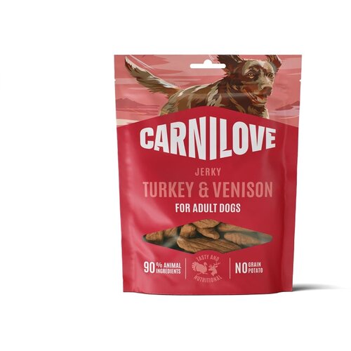 Carnilove Dog Jerky pribolj&scaron;ki, puran in divjačina - 100 g Cene