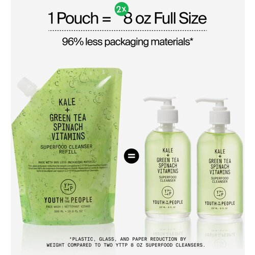Youth To The People Superfood Cleanser čistilni gel polnilni 237 ml Slike