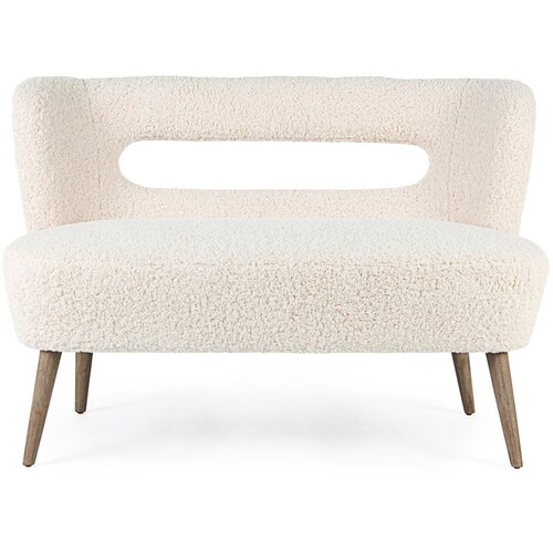 BIZZOTTO Krem sofa od umjetnog krzna 115 cm Cortina &ndash; Cijene
