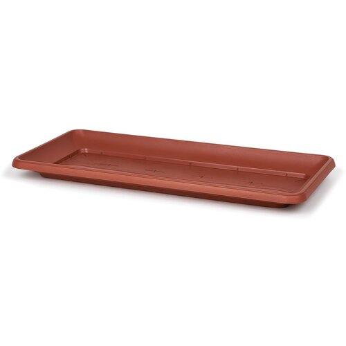 Plana podložak za žardinjeru za cvijeće Mediteran Maxi (D x &amp;Scaron; x V: 80 x 38,5 x 6,5 cm, Terakota) Slike