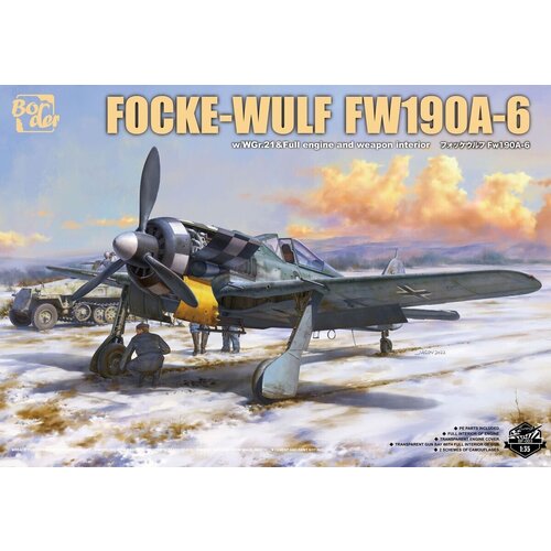 BORDERMODEL Focke-Wulf Fw 190A-6 w Wgr. 21 Full engine and weapons interior, (21287474) Cene