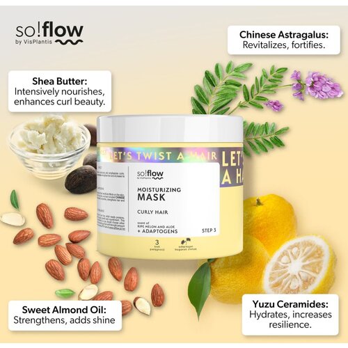 SoFlow Curly Hair Nourishing Mask hranjiva maska za kovrčavu kosu 400 ml Slike