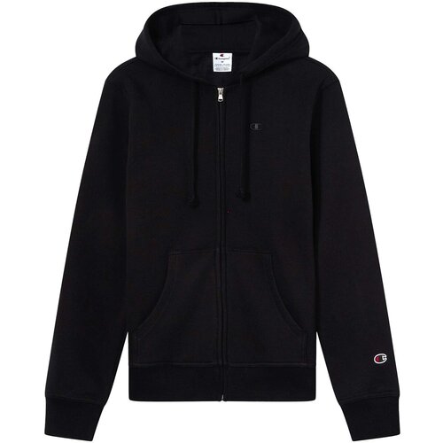 Champion Puloverji Full Zip Hoodie Sweatshirt Črna Cene