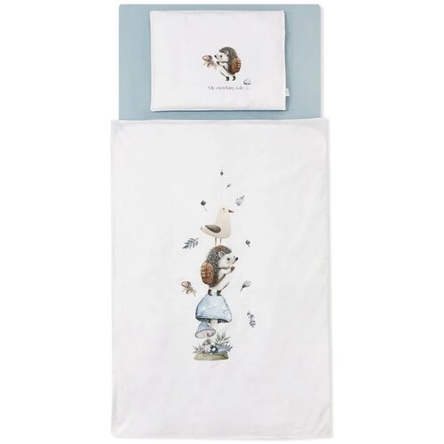 Baby Textil Textil posteljina za krevetac za bebe 3u1 Jež Cene