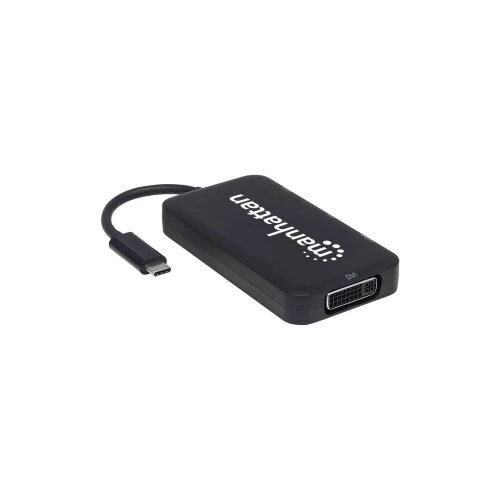 Manhattan USB Adapter [1x Muški konektor USB-C™ - 1x Ženski konektor DVI, 24 + 5 polova, Ženski konektor DisplayPort, Ženski konekto Cijene
