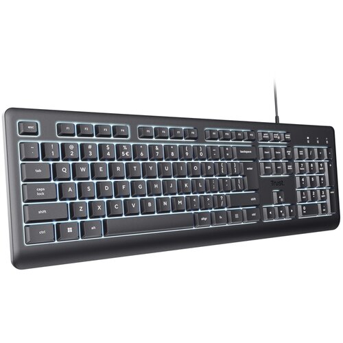 Trust Primo Illuminated keyboard SRB USB-A/USB-C Slike