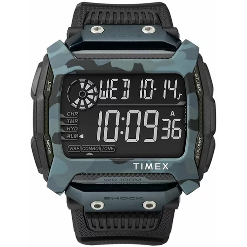 Timex Ročna ura Command TW5M18200 Black/Grey