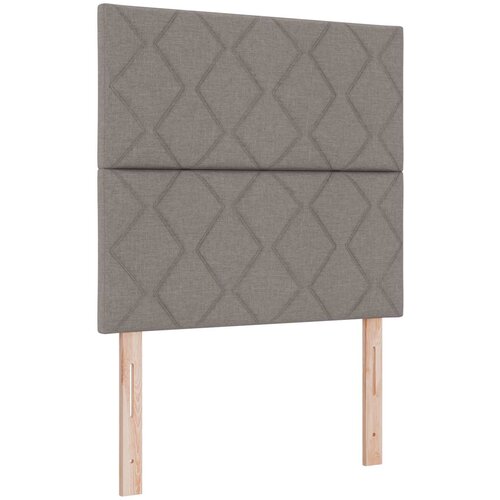  Krevet od pjene s madracem i LED-om Sivosmeđa 120 x 200 cm Slike