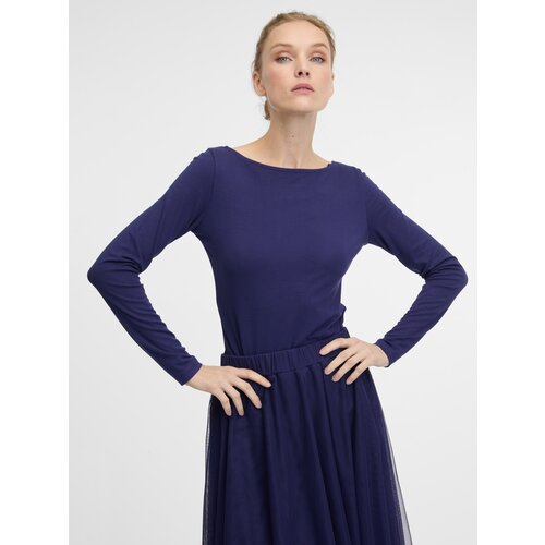 Orsay Dark blue women&amp;#039;s long-sleeved T-shirt - Women&amp;#039;s Slike