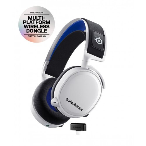 Steel Series Arctis 7P+ slušalke - bele Cene