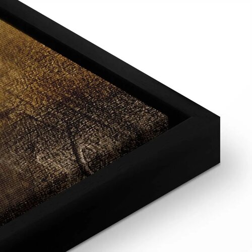  Slika - Stately Spruces (1 Part) Wide 90x60 U crnom drvenom okviru Cene