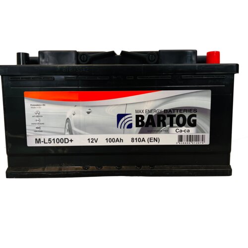  Akumulator Bartog M-L5100D+ 100Ah D+ 810A(EN) 353x175x190 Cene