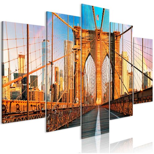  Slika - Bridge to Happiness (5 Parts) Wide 100x50 Cijene