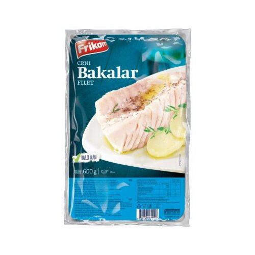 Frikom crni bakalar filet 600g Slike