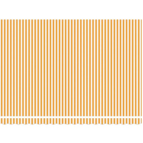  Ručno sklopiva tenda Žuta i bijela 5 &amp;times; 3 5 m - Žuta i bijela (antracitni okvir) 5 &amp;times; 3 5 m Ručna Slike