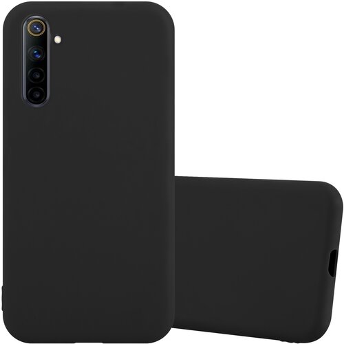 Cadorabo Ohi&scaron;je, združljiv z Realme v Candy Black - Za&scaron;čitni pokrov iz fleksibilnega silikona TPU, (20602652) Cene