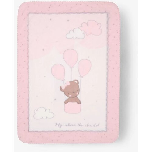 Kikka Boo Super soft baby ćebence 80x110 Dream Big Pink ( KKB22159 ) Cene