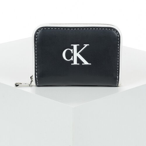 Calvin Klein Jeans CONTRAST CK MEDIUM ZIP AROUND Crna Slike