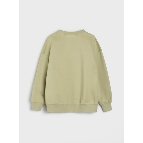 Sinsay Loose crewneck majica s printom Slike