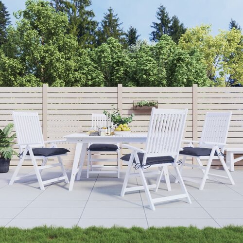 vidaXL Jastuci za stolice 4 kom modri 50 x 50 x 7 cm od tkanine Oxford Cijene