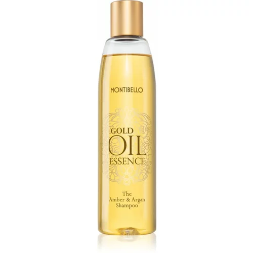 Montibello Gold Oil Amber & Argan Shampoo hranilni šampon za vse tipe las 250 ml