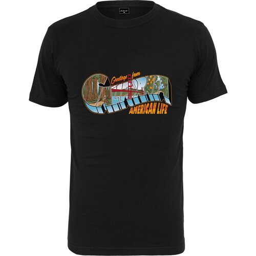 MT Men American Life Greetings Tee Black Cene