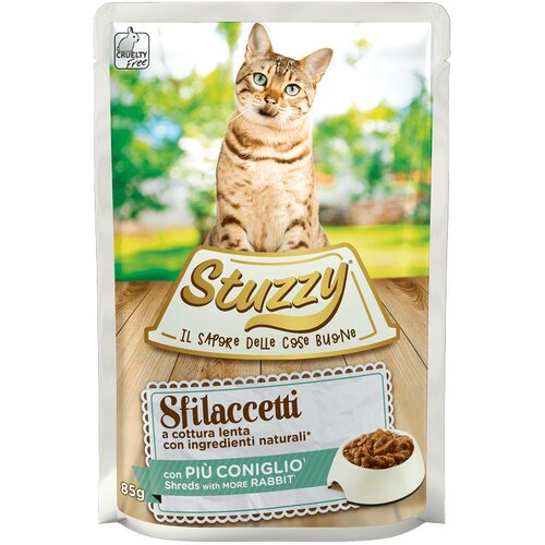 Stuzzy Cat komadići s kunićem, vrećica 85 g Cijene