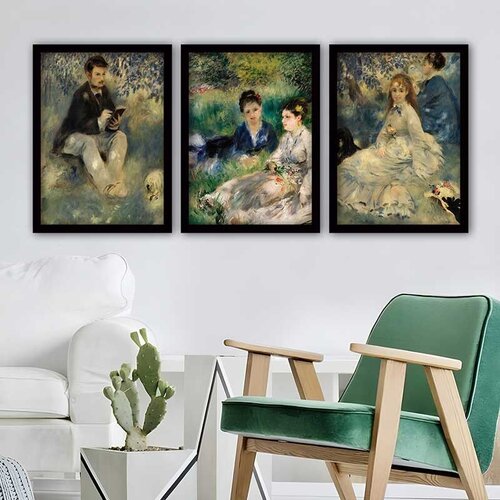 Wallity Set uramljenih slika 3SC_UN894914, 3 dijela Cijene