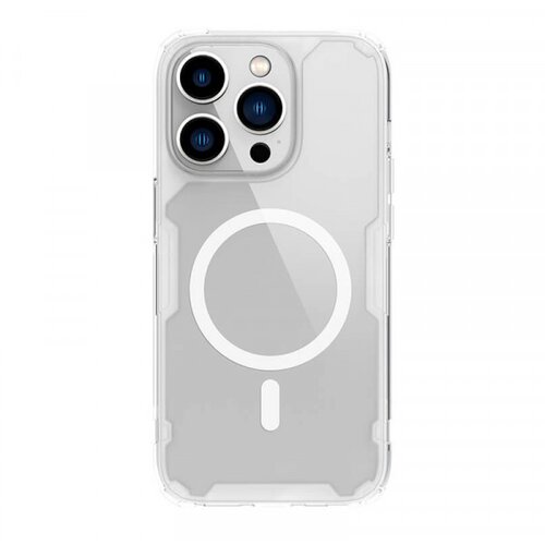 Nillkin futrola nature pro magnetic za iphone 14 pro (6.1) transparent Slike