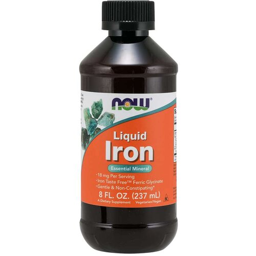 Now Foods Tekuće Željezo 237 ml Cijene