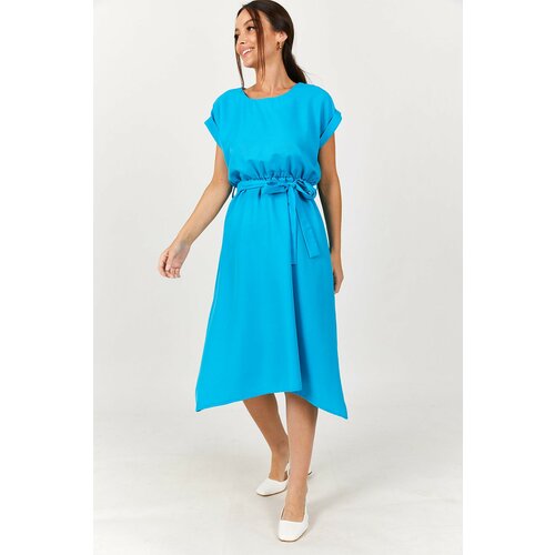 armonika Dress - Blue - Asymmetric Cene