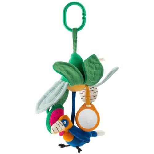 Moulin Roty Hanging Activity Flower viseća igračka kontrastnih boja 0m+ 1 kom Cene