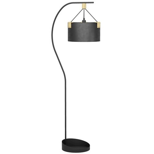 Eglo podna lampa POTOSI E27 luk crni papir drvo 187 cm 39947 Slike