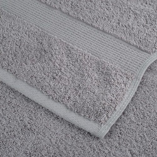  Ručnici za saunu SOLUND 10 kom sivi 80 x 200 cm 600 gsm Slike