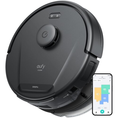 Anker eufy Clean L60 Hybrid robotski usisavač i perač podova, 5.000 Pa, iPath laserska navigacija, crni Cijene