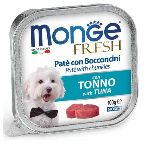 Monge fresh - tunjevina 100gr pašteta za pse Slike