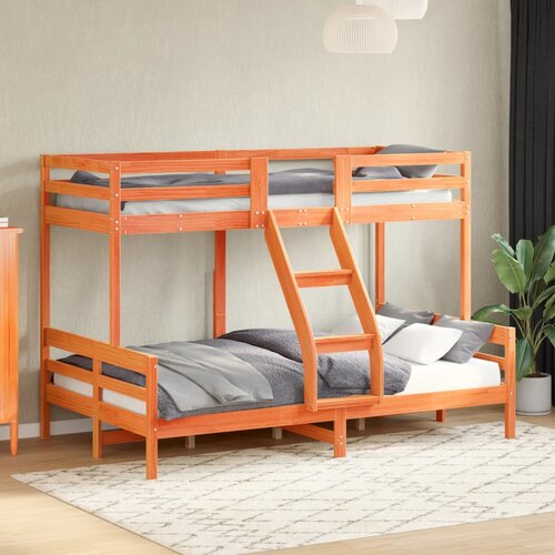  The Living Store Pograd 80&amp;times;200/120x200 cm vo&amp;scaron;čeno rjava trdna borovina - Pograd, (21441552) Slike
